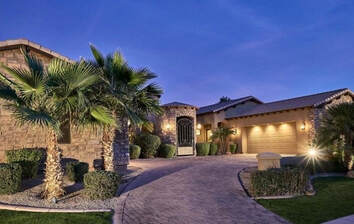 Gated community homes in Chandler